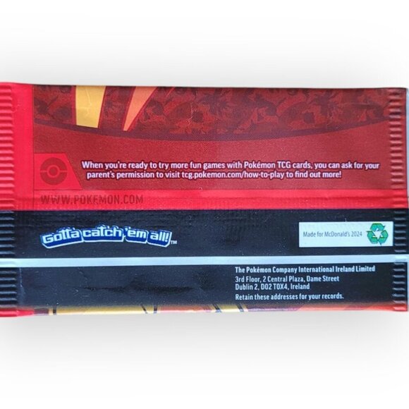 McDonald’s 2025 Happy Meal Pokemon Card #4 Charizard Sticker Activity Sheet - Picture 6 of 7